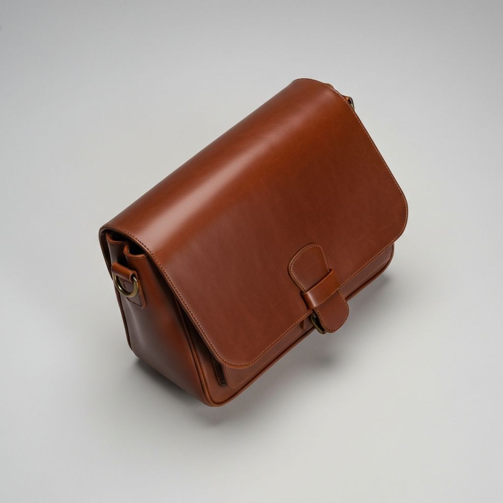 Messenger Bag — Espresso Leather
