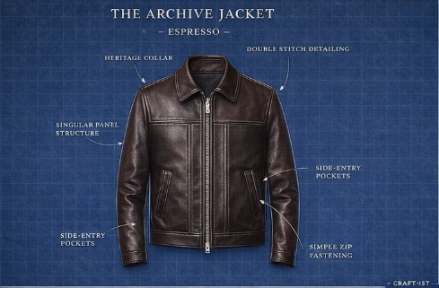 The Archive Jacket — Espresso